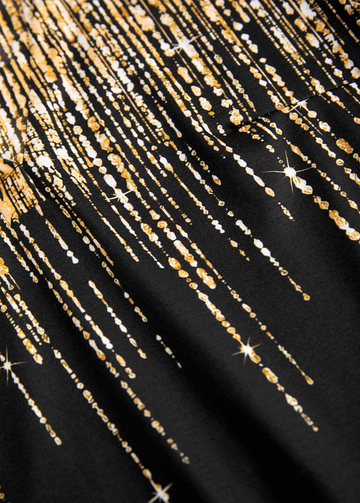 Gold tops,Ombre tops,ROTITA Ombre Gold V Neck Long Sleeve T Shirt