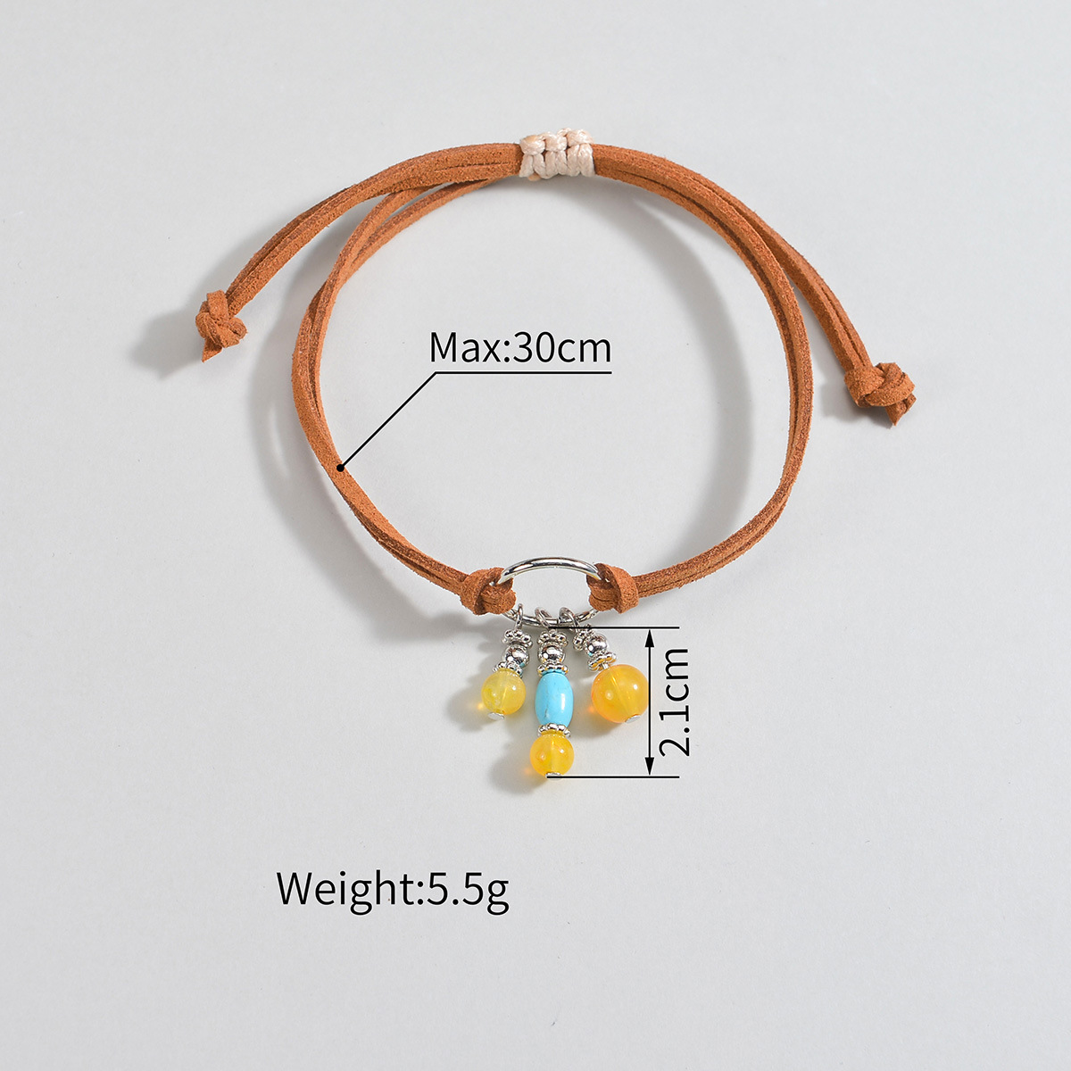 Dark Coffee jewelry,Dark Coffee Color Adjustable Ring Anklet