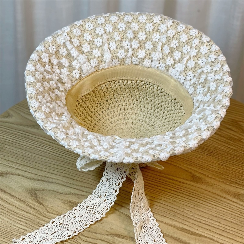 Light Camel accessories,Ditsy Floral accessories,Ditsy Floral Print Light Camel Hat