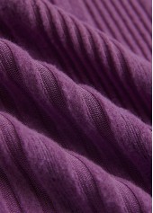 Purple tops,Plaid tops,ROTITA Button Plaid Purple Split Neck Long Sleeve Sweatshirt