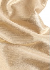 Champagne swimwear,Plain Color swimwear,ROTITA Hot Stamping Champagne One Piece Swimwear