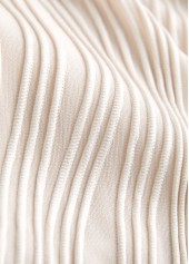 Beige swimwear,Plain Color swimwear,ROTITA Jacquard Bowknot Beige One Piece Swimdress