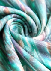 Sage Green plus size,Dazzle Colorful plus size,ROTITA Plus Size Sage Green Dazzle Colorful Print T Shirt