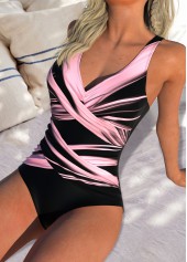 Pink swimwear,Ombre swimwear,ROTITA Ruched Pink Ombre One Piece Swimwear