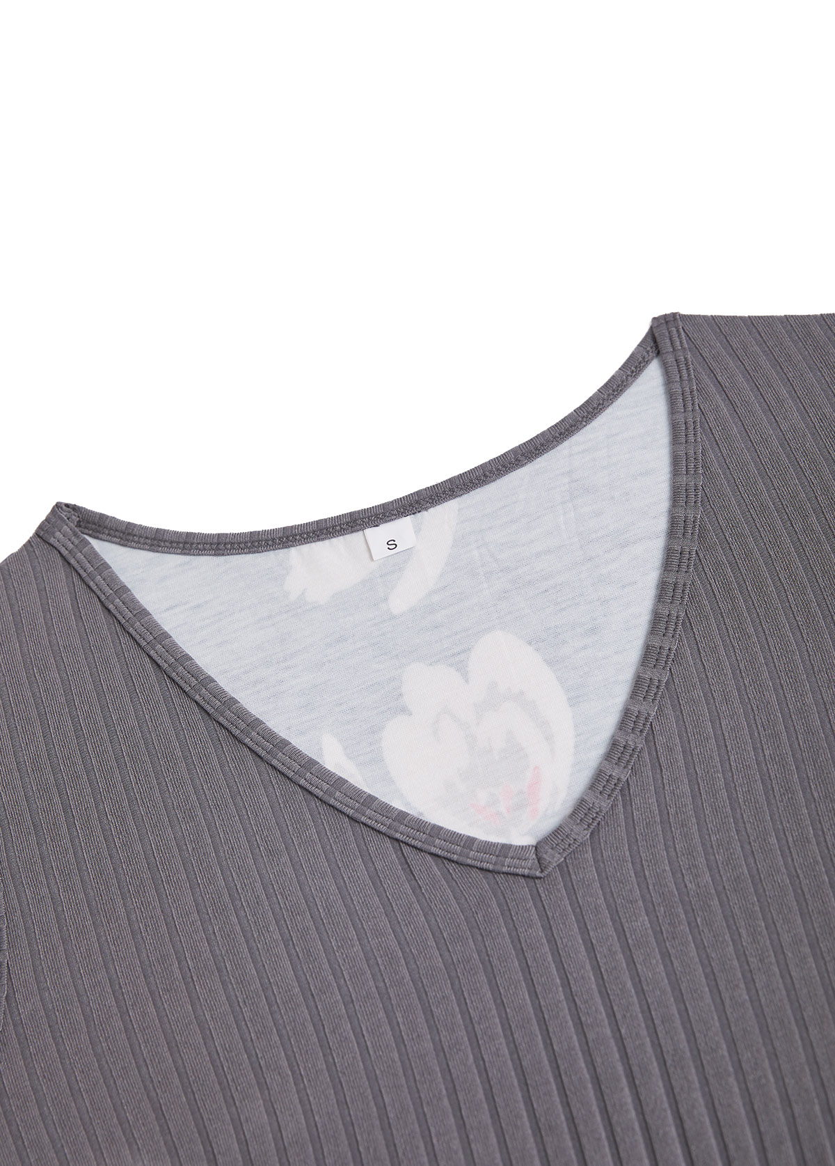 Dark Grey dresses,Floral dresses,Plants dresses,Everyday dresses,Casual dresses,ROTITA Patchwork Floral Print Dark Grey A Line Sleeveless Dress