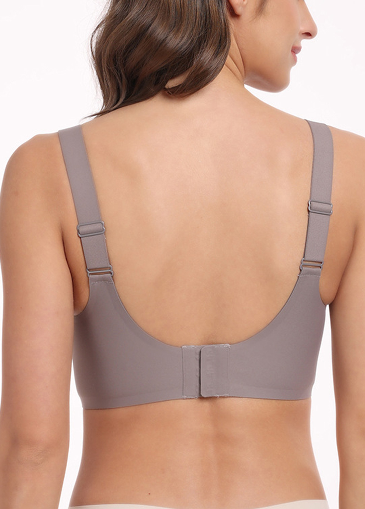 Dusty Purple intimates,Dusty Purple Adjustable V Neck Bra