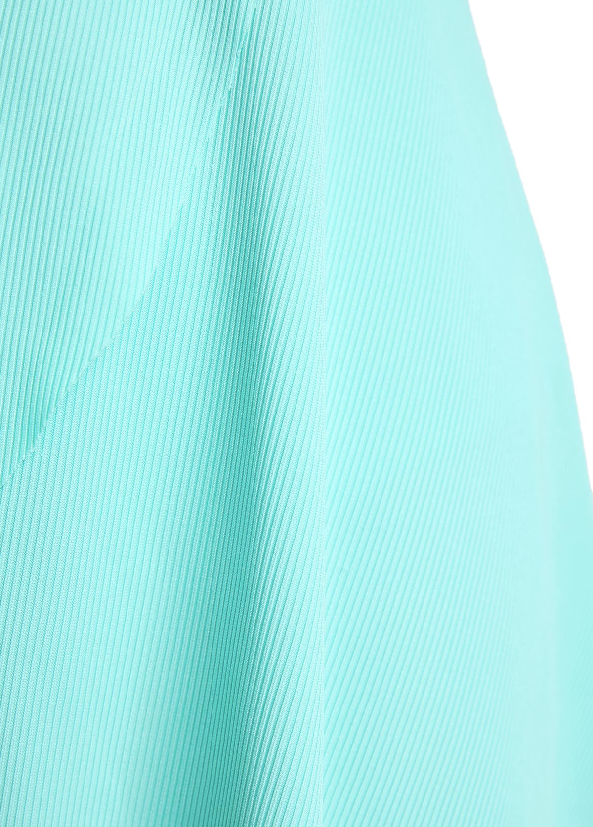Mint Green swimwear,Plain Color swimwear,ROTITA Square Neck Jacquard Mint Green One Piece Swimdress