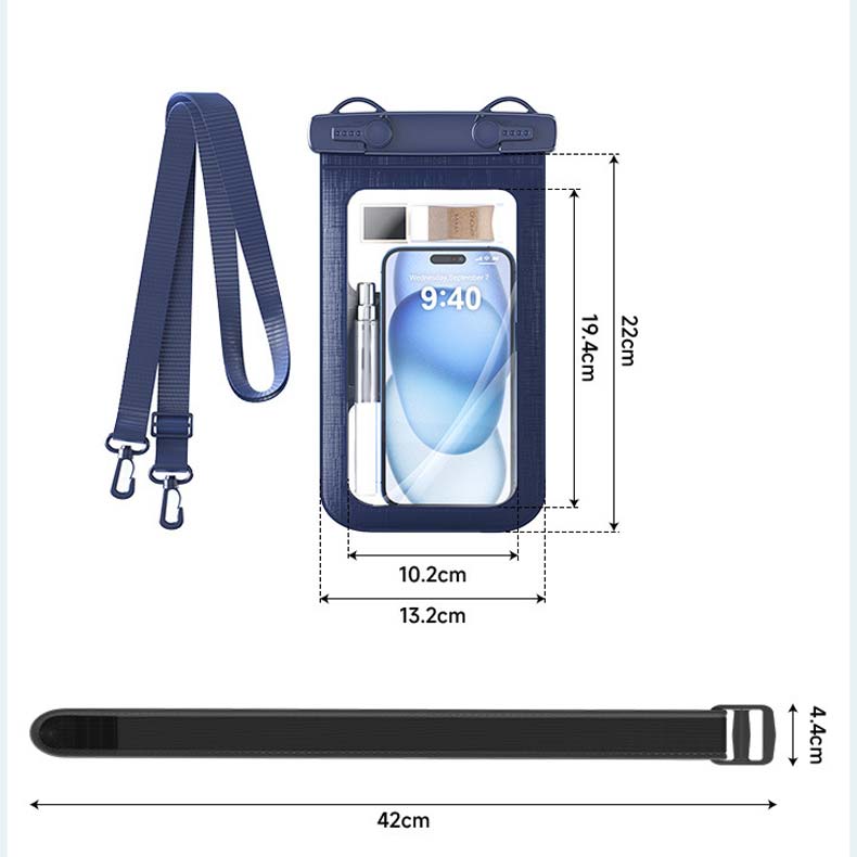 Navy accessories,Contrast Color accessories,Navy Color Phone Case One Size