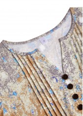 Multi Color plus size,Ombre plus size,ROTITA Plus Size Tuck Stitch Multi Color Ombre T Shirt