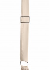 Beige swimwear,Plain Color swimwear,ROTITA Tie Beige High Waisted Bikini Set