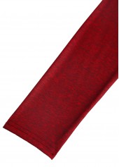 Red plus size,Heart plus size,Animal Print plus size,ROTITA Plus Size Patchwork Red Heart Print T Shirt