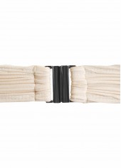 Light Camel swimwear,Plain Color swimwear,ROTITA V-Neck Ruched Light Camel Bikini Set