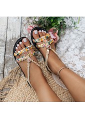 Light Camel shoes,Tribal shoes,Tribal Print Light Camel Falt Open Toe