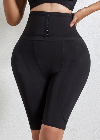 Black intimates,Black Color High Waisted Design Panties