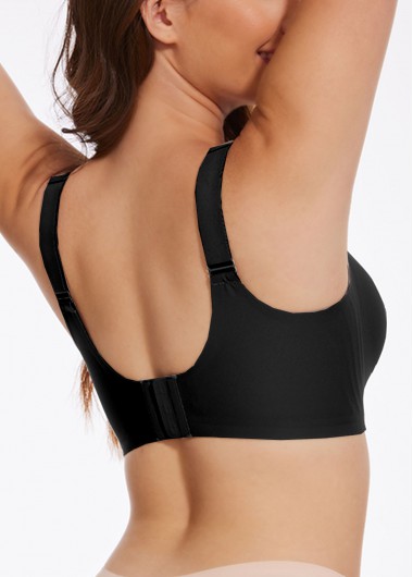 Black intimates,Other intimates,Black Color Square Neck Design Bra