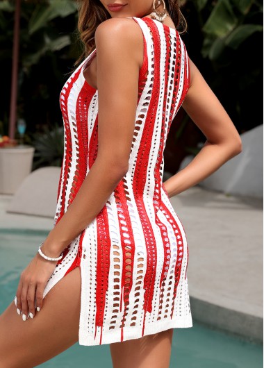 Multi Color swimwear,Flag swimwear,Multi Color Flag Print Cover Up