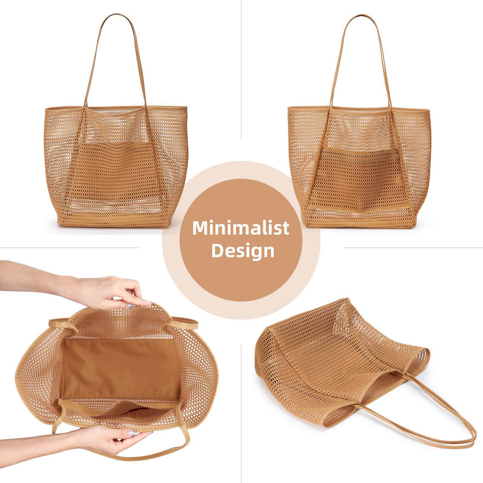 sac à bandoulière ouvert couleur camel clair