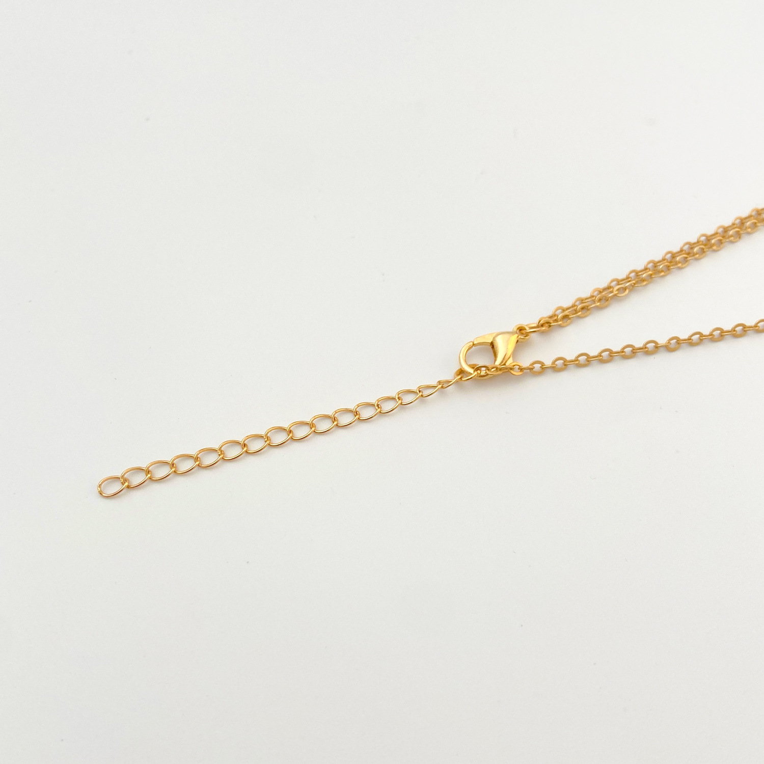 Golden jewelry,Golden Color Alloy Detail Round Necklace