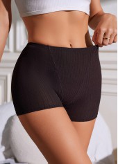 culotte respirante taille haute couleur café foncé