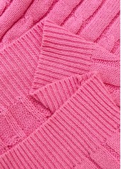 Hot Pink tops,Plain Color tops,Hot Pink Turn Down Collar Short Sleeve Blouse