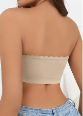 Skin Color intimates,Plain Color intimates,Push Up Skin Color Bandeau Bra
