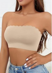 Skin Color intimates,Plain Color intimates,Push Up Skin Color Bandeau Bra