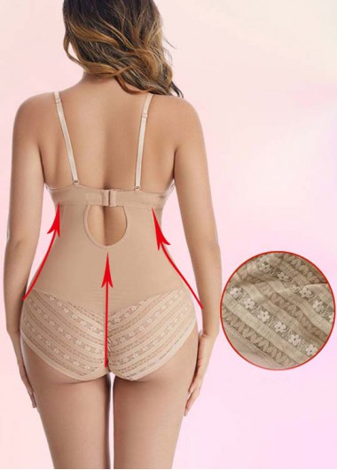 Skin Color intimates,Plain Color intimates,Skin Color High Waisted Full Body Shaper