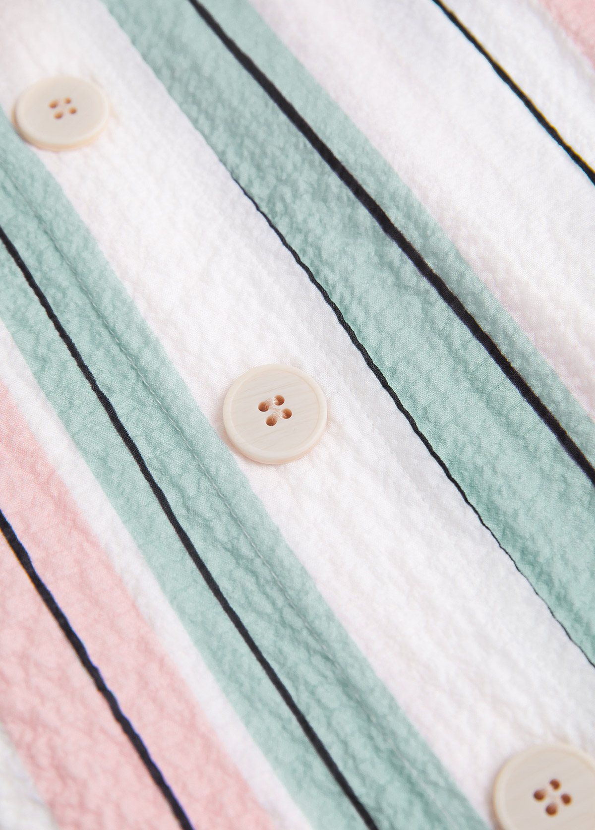 White tops,Light Pink tops,Striped tops,Geometric tops,ROTITA Drawstring Striped White Round Neck Half Sleeve Blouse