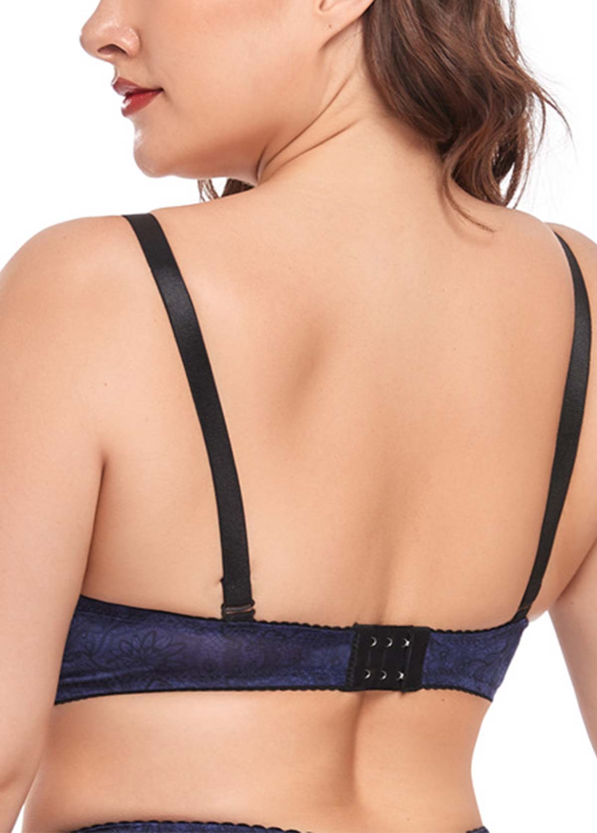 Navy intimates,Navy Color Three Quarters Cup Bra