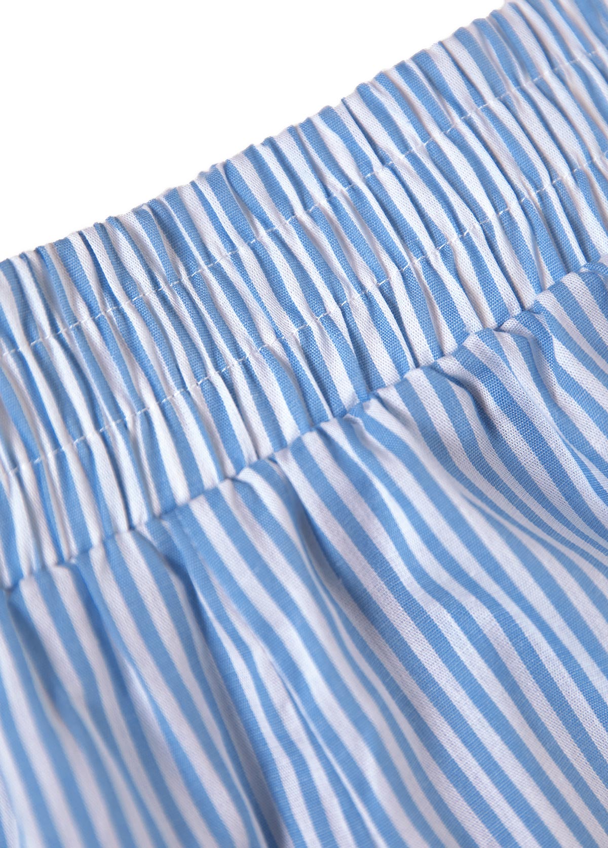 Sky Blue plus size,Striped plus size,Geometric plus size,ROTITA Plus Size Eyelet Sky Blue Striped TOP and Shorts