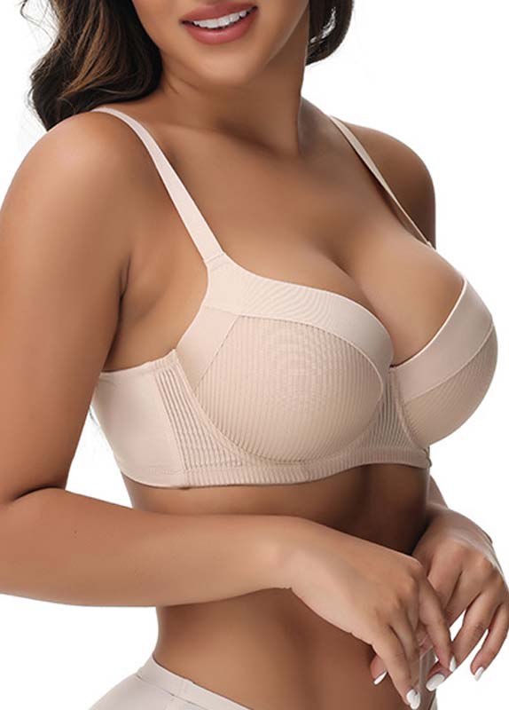 Skin Color intimates,Plain Color intimates,Skin Color Push-up V Neck Bra