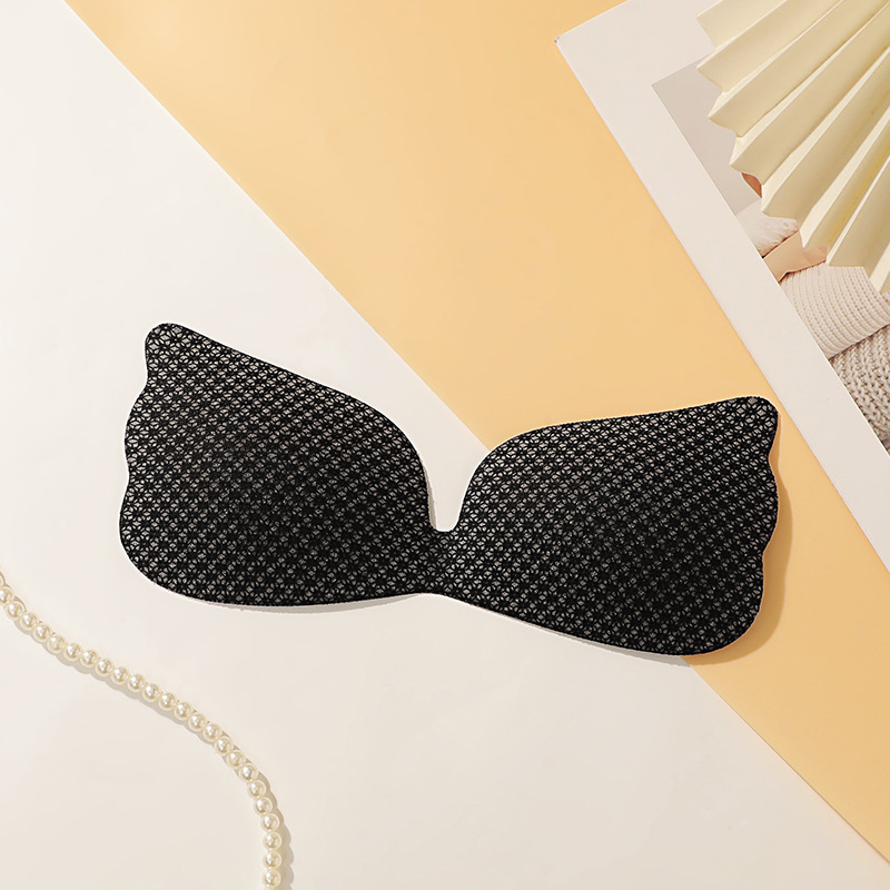 Black intimates,Plain Color intimates,Black Push Up Nubra Pack Set