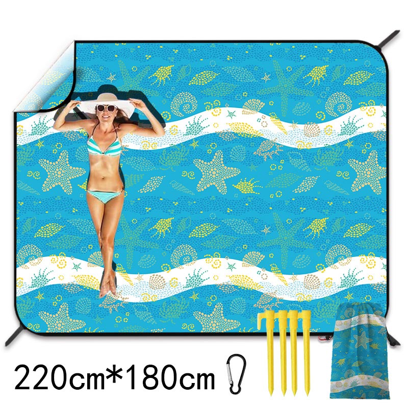 Mint Green accessories,Animal Print accessories,Marine Life Print Mint Green Beach Blanket