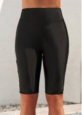 Black bottoms,Plain Color bottoms,Black Shorts