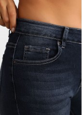 Black bottoms,Plain Color bottoms,Button Black Regular High Waisted Denim Shorts