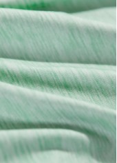 Black tops,Geometric tops,ROTITA Patchwork Geometric Print Black Round Neck T Shirt