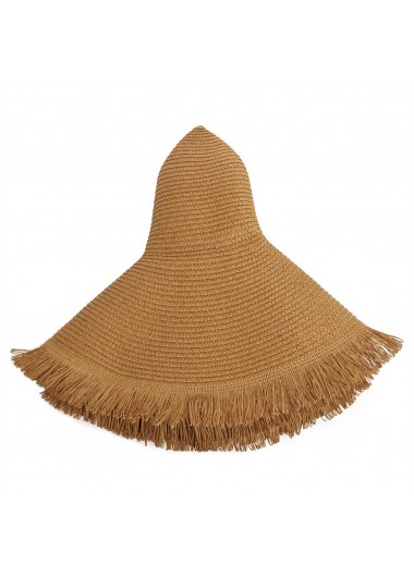 Light Camel accessories,Plain Color accessories,Light Camel Color Acrylic Detail Hat