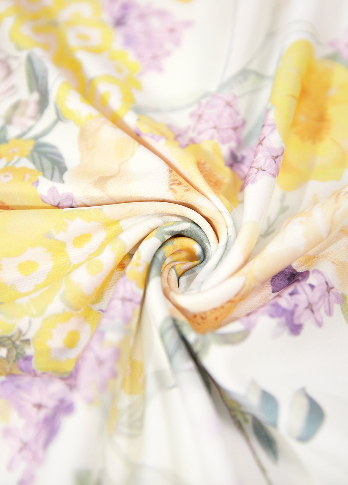 Light Yellow dresses,Floral dresses,Plants dresses,Everyday dresses,Casual dresses,ROTITA Two Piece Floral Print Light Yellow Dress and Cardigan