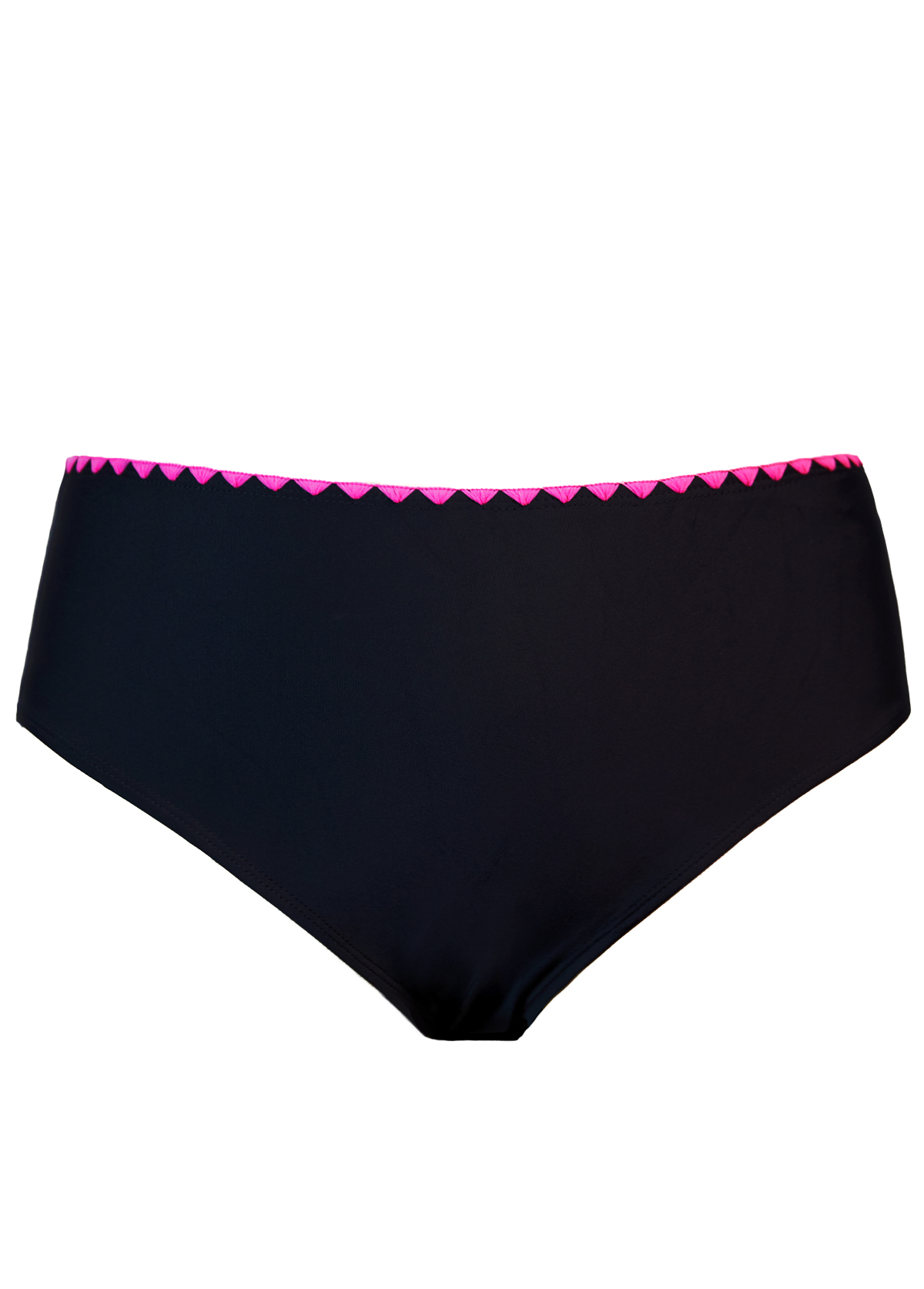 Hot Pink swimwear,Plain Color swimwear,ROTITA Jacquard Hot Pink Mid Waisted Tankini Set