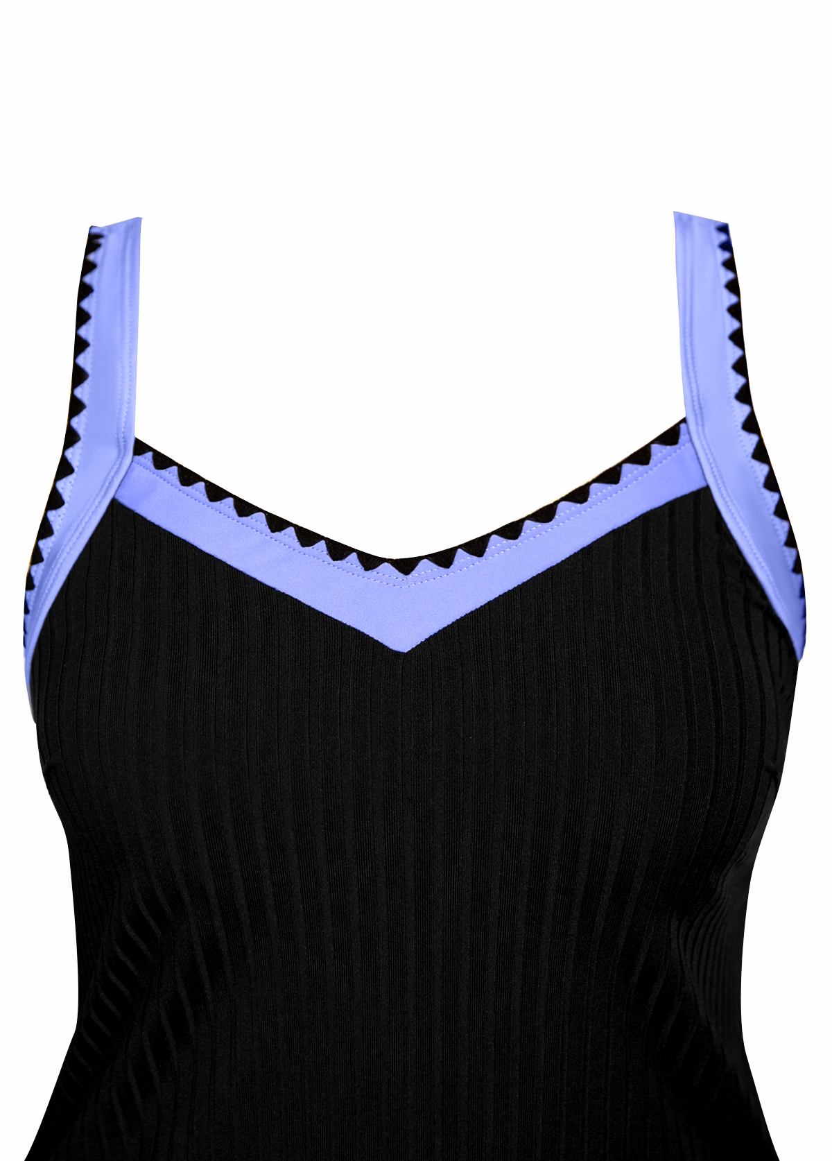 Black plus size,Floral plus size,Plants plus size,ROTITA Plus Size Mid Waisted Contrast Binding Black Tankini Set