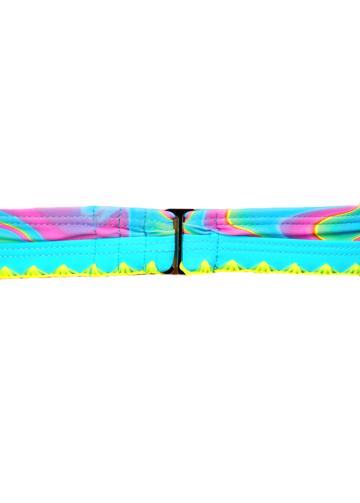 Multi Color swimwear,Ombre swimwear,ROTITA Two Piece Multi Color Ombre Mid Waisted Bikini Set