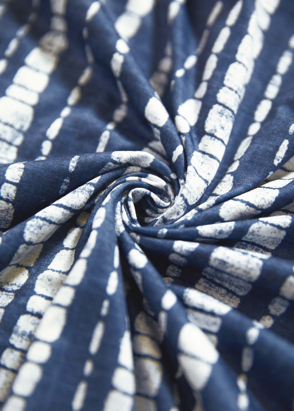 Navy tops,Tie Dye tops,ROTITA Patchwork Tie Dye Print Navy Fake Two Piece Twinset