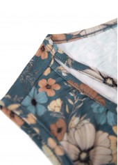 Multi Color plus size,Floral plus size,Plants plus size,ROTITA Plus Size Circular Ring Multi Color Sleeveless Tank Top