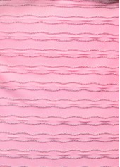 Light Pink swimwear,Contrast Color swimwear,ROTITA Jacquard Light Pink Mid Waisted Tankini Set