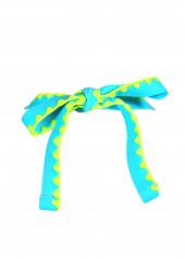 Multi Color swimwear,Ombre swimwear,ROTITA Two Piece Multi Color Ombre Mid Waisted Bikini Set