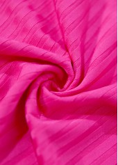 Hot Pink swimwear,Animal Print swimwear,ROTITA Hot Pink Marine Life Print Mid Waisted Tankini Set