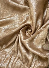 Champagne bottoms,Plain Color bottoms,Champagne Tie Elastic Waist High Waisted Shorts