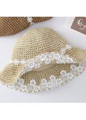 Light Camel accessories,Floral accessories,Plants accessories,Floral Print Light Camel Visor Hat