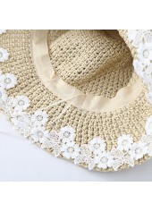 Light Camel accessories,Floral accessories,Plants accessories,Floral Print Light Camel Visor Hat