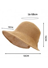 Dark Camel accessories,Plain Color accessories,Dark Camel Breathable Visor Straw Hat